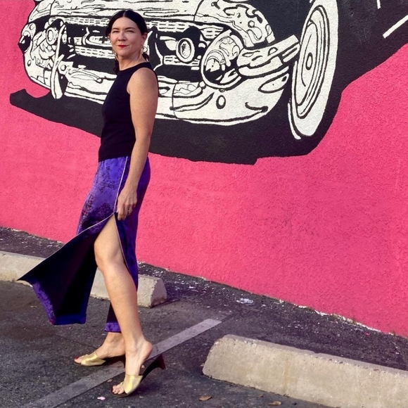 Zara printed skirt with pipping - Picture 9 of 9